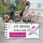 2026-27 IKASTURTERAKO MATRIKULAZIOA