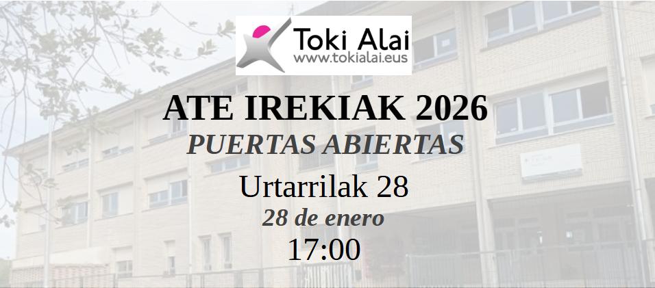 PUERTAS ABIERTAS EN LA ESO, VEN A CONOCER LA ESCUELA