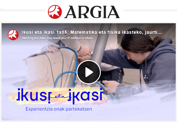 Argia - Ikusi eta ikasi