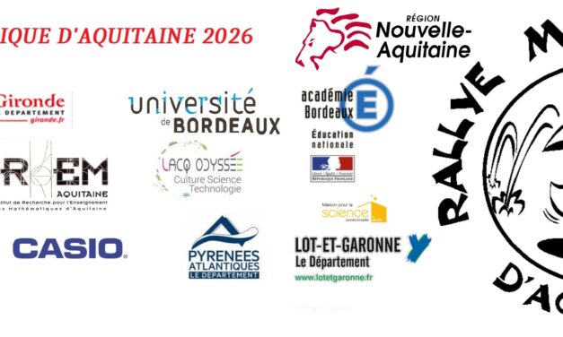 RALLYE MATHÉMATIQUE 2026